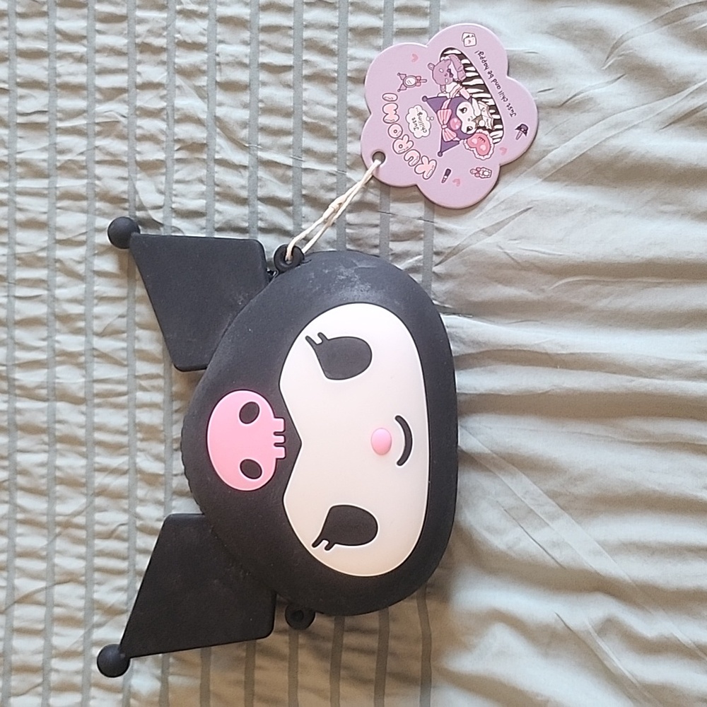 Sanrio Kuromi Rubber Crossbody w/ Strap